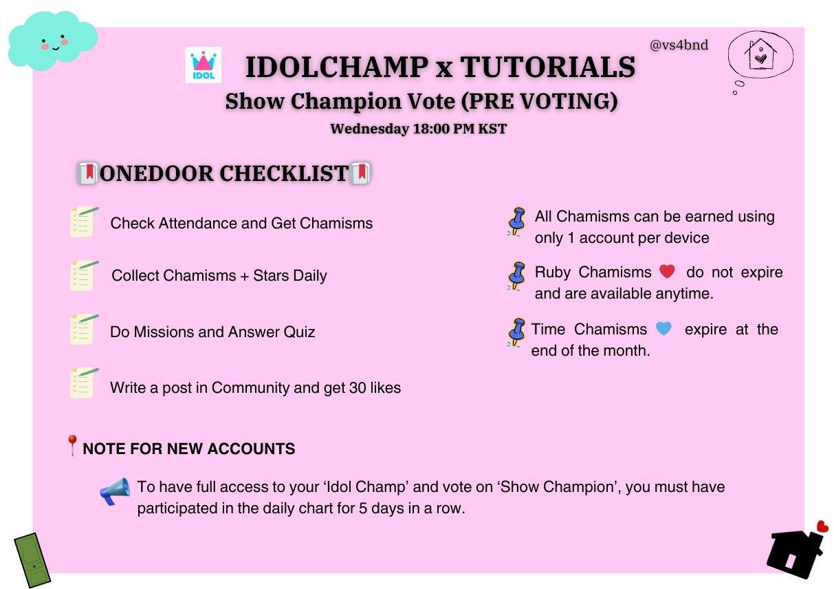 ONEDOOR Checklist